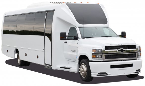 2023 Executive Coach Builders Chevy ECOACH38 Shuttle Bus