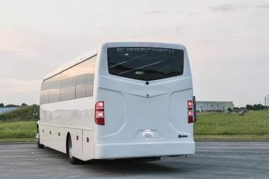 2025 Executive Coach Builders Freightliner SUPERCOACHXL 45 Shuttle Bus