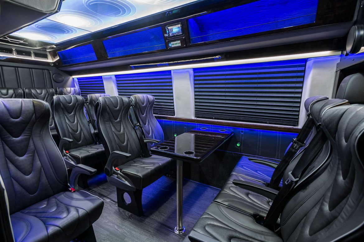 mercedes luxury bus interior