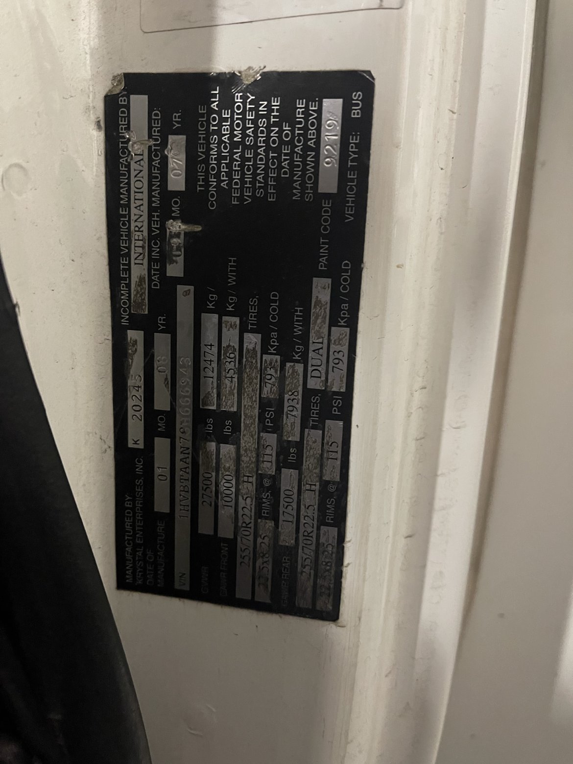 Photo of Shuttle Bus for sale: 2008 International 3200 38" by Krystal Koach