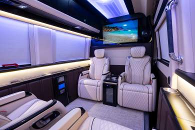 2022 Mercedes Sprinter by Executive Coach,  is the perfect way to travel in style and comfort.