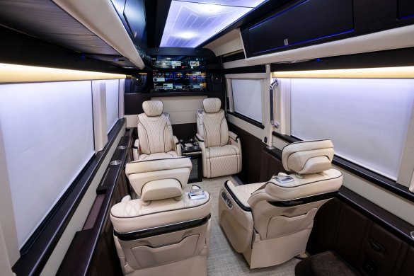 2022 Mercedes Sprinter by Executive Coach,  is the perfect way to travel in style and comfort.