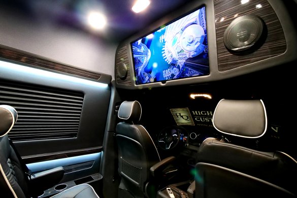 2024 HQ Custom Design Inc. Mercedes-Benz Sprinter 144 Wheelbase 2500 Custom Conversion