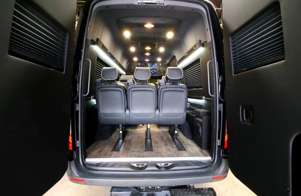 2024 HQ Custom Design Inc. Mercedes-Benz Sprinter 144 Wheelbase 2500 Custom Conversion