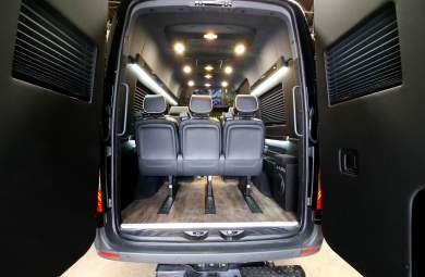 2024 HQ Custom Design Inc. Mercedes-Benz Sprinter 144 Wheelbase 2500 Custom Conversion