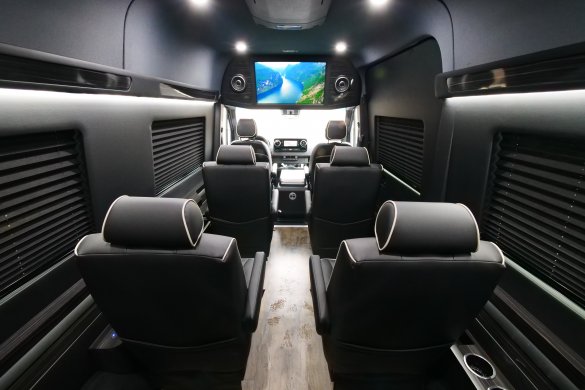 2024 HQ Custom Design Inc. Mercedes-Benz Sprinter 144 Wheelbase 2500 Custom Conversion