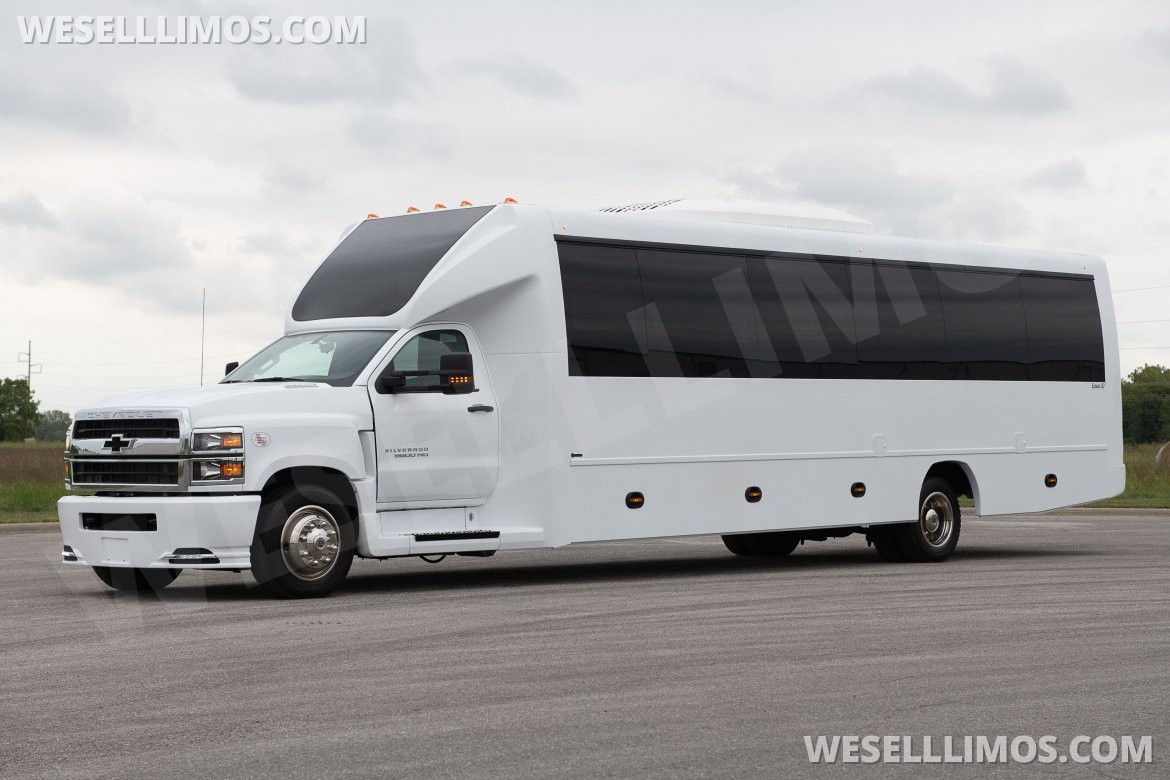 Photo of Shuttle Bus for sale: 2024 Chevrolet WB 6500 38&quot; by Executive Coach Builders