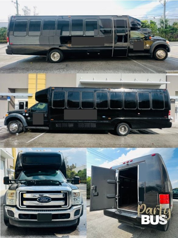 2014 Ford F550 Limo Bus for Sale in SWEETWATER, FL - Main Photo