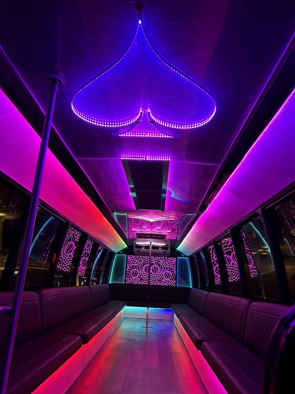 Limo Bus for sale: 2007 International 3200  Limo /Party Bus New Spacious Build one of a kind 480&quot; by Krystal / Custom
