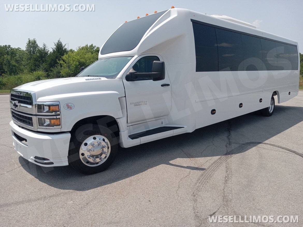 Photo of Limo Bus for sale: 2024 Chevrolet 6500 HD 38&quot; by Executive Coach Builders