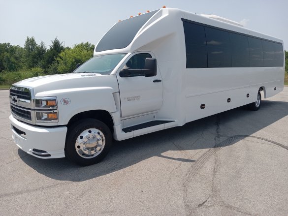 2024 Executive Coach Builders Chevrolet 6500 ECoach 38 Widebody Limo Bus