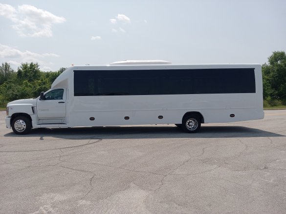 2024 Executive Coach Builders Chevrolet 6500 ECoach 38 Widebody Limo Bus