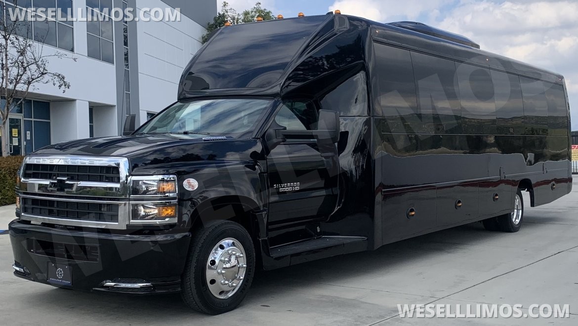 Photo of Limo Bus for sale: 2024 Chevrolet 6500 HD 38&quot; by Executive Coach Builders