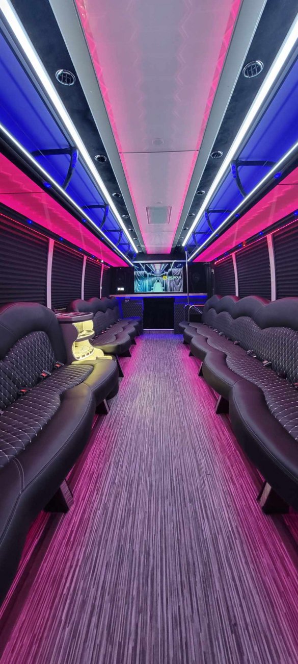 2024 Executive Coach Builders Chevrolet 6500 ECoach 38 Widebody Limo Bus