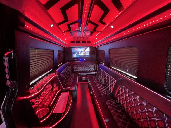 2022 Mercedes-Benz 14 Passenger Limo Sprinter for Sale in San Diego, CA - Photo 3