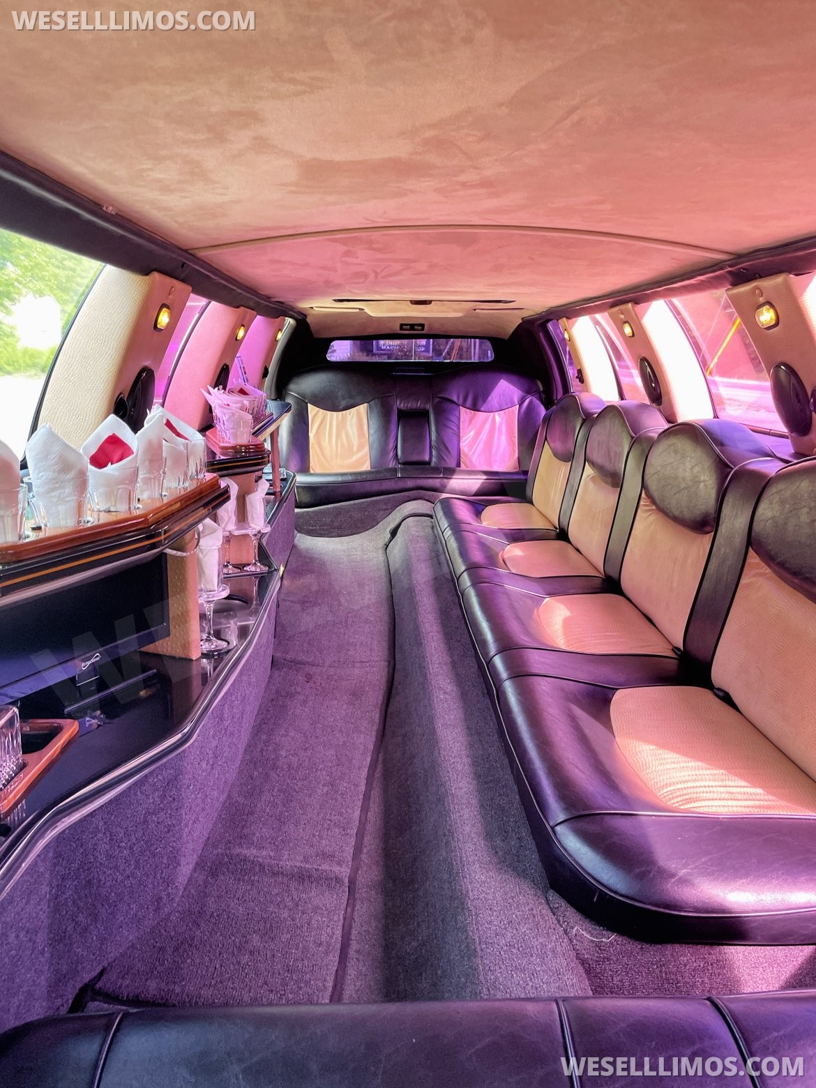 Used 1996 Lincoln Town Car Excalibur Limousine for sale in Swanzey, NH WS16575 We Sell Limos