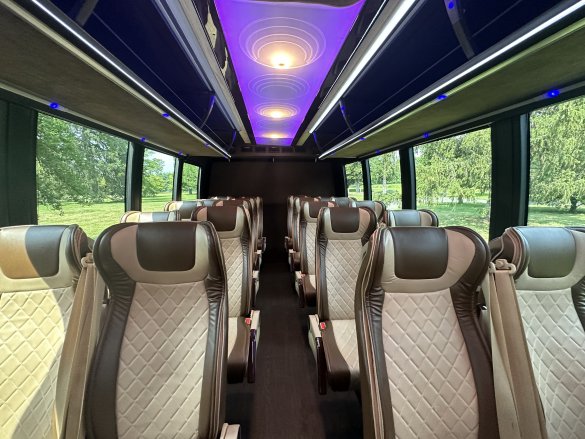 2017 Ford F-550 30 Passenger Shuttle Shuttle Bus for Sale in Morganville, NJ - Main Photo