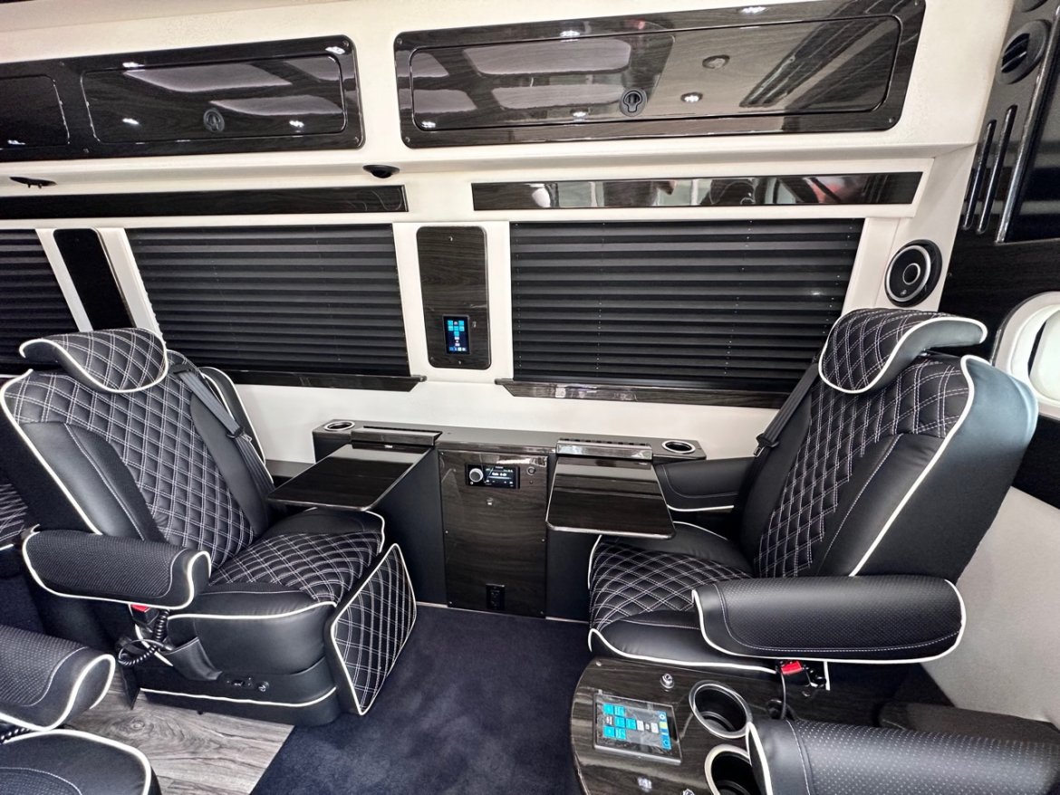 Sprinter for sale: 2024 Mercedes-Benz Luxe Cruiser D6 Partition w/ Rear Bathroom. 170&quot; by Midwest Automotive Designs