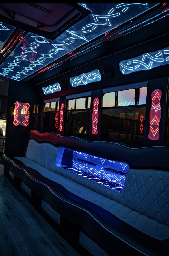 2019 Ford E450 Limo Bus (25 Passenger) 76,000 MILES