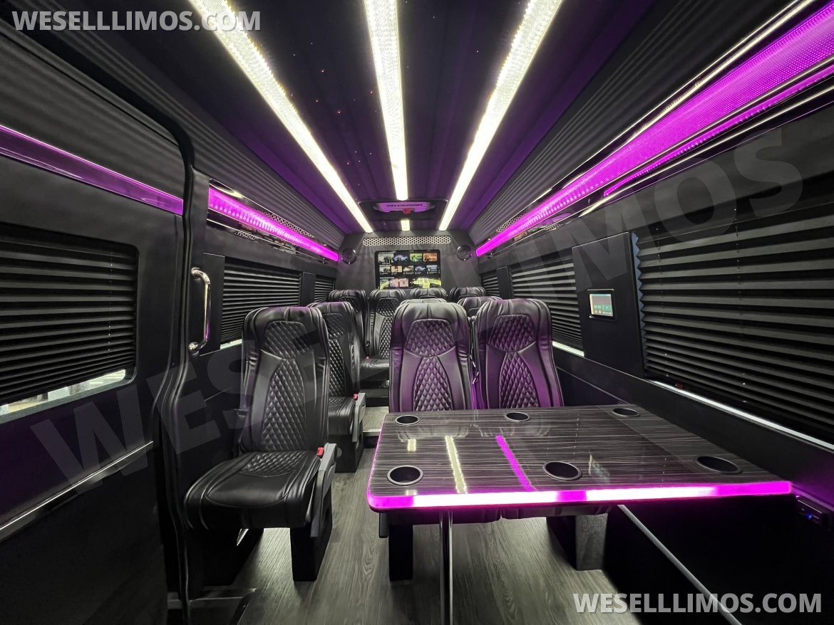 Photo of Sprinter for sale: 2025 Mercedes-Benz VIP Shuttle 170&quot; by Platinum Big Toys
