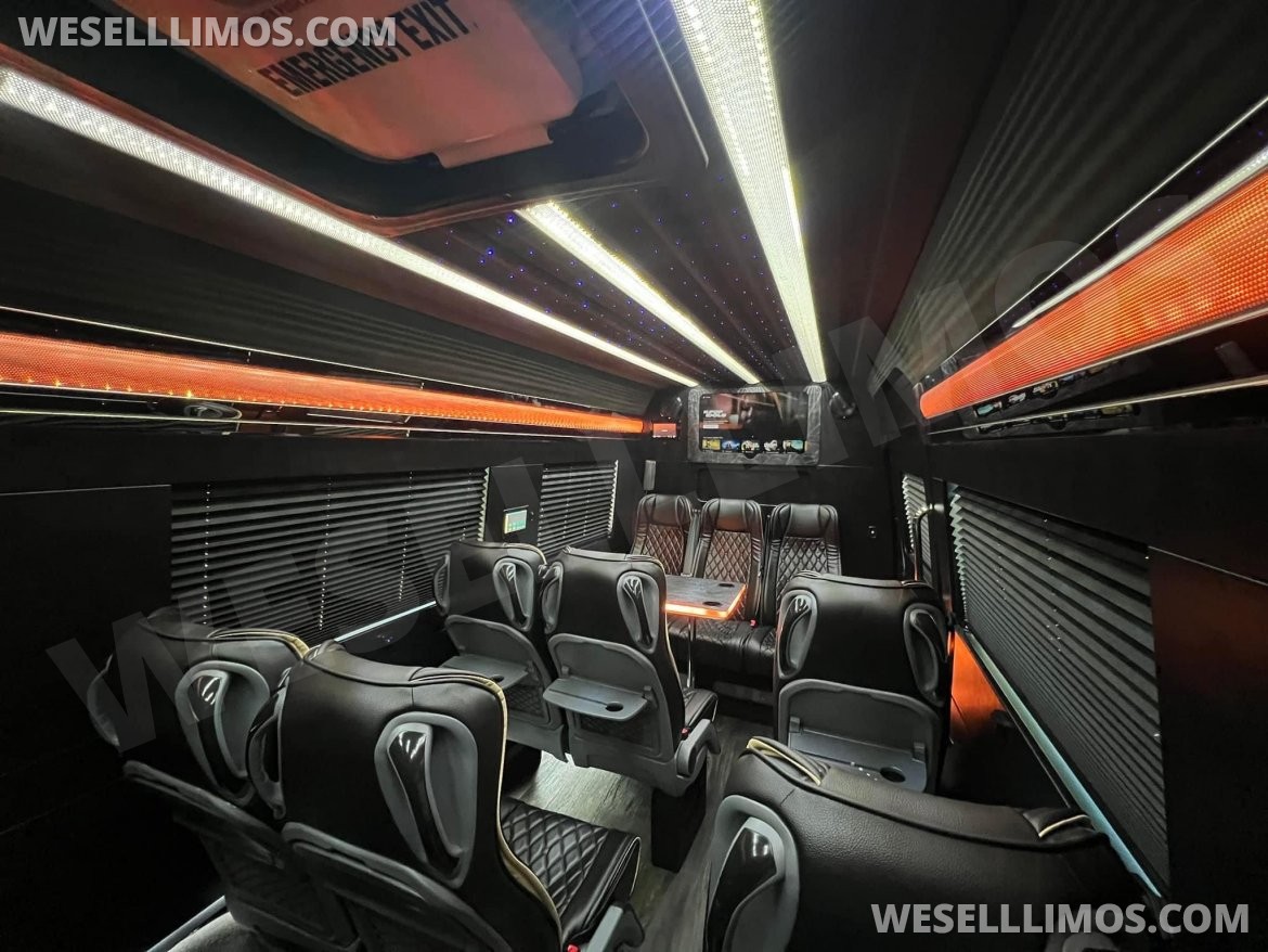 Photo of Sprinter for sale: 2025 Mercedes-Benz VIP Shuttle 170&quot; by Platinum Big Toys
