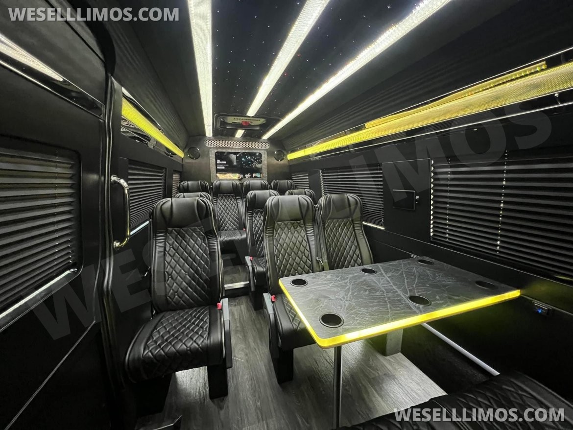 Photo of Sprinter for sale: 2025 Mercedes-Benz VIP Shuttle 170&quot; by Platinum Big Toys