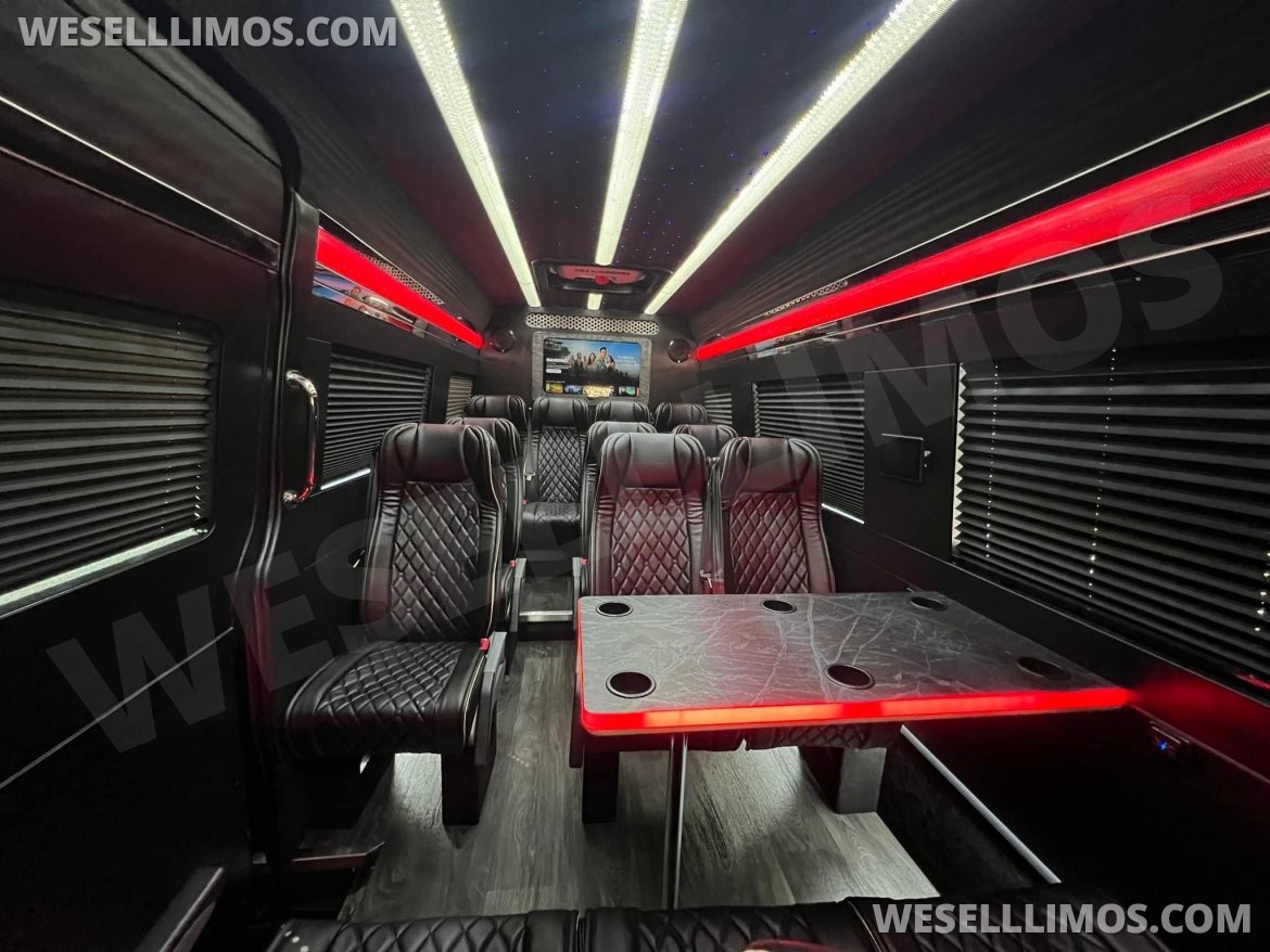 Photo of Sprinter for sale: 2025 Mercedes-Benz VIP Shuttle 170&quot; by Platinum Big Toys