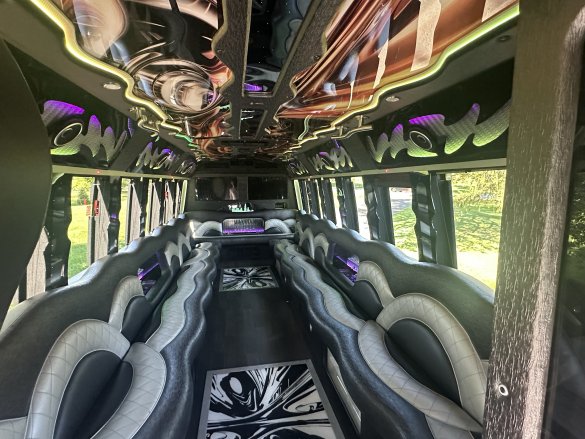 2015 Ford 28 Passenger F-550 Limo Bus for Sale in Morgaville, NJ - Main Photo
