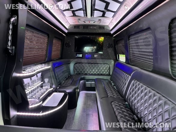 2022/23 Moonlight  Mercedes-Benz Sprinter 3500 170” ext Limo Bus