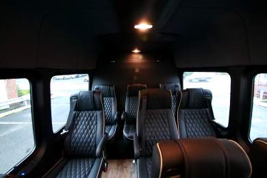 2024 HQ Custom Design - Mercedes-Benz Sprinter 170" 3500 Extended 15 Pass Shuttle Bus