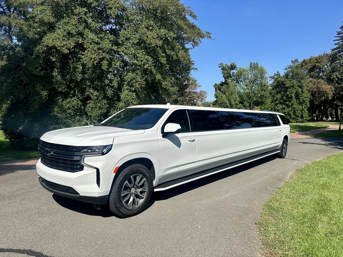 SUV Stretch for sale: 2023 Chevrolet Suburban 18px 200&quot; by Pinnacle Limousine Mfg.