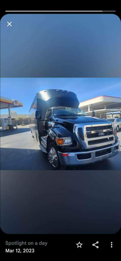 2008 F-650  Tiffany  Limo Bus