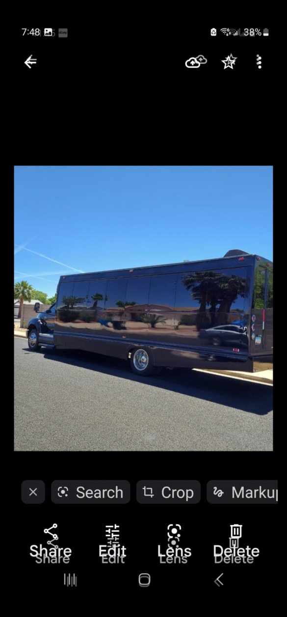 2008 F-650  Tiffany  Limo Bus