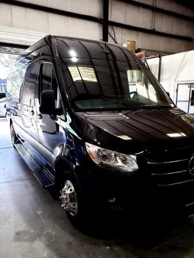 Inkas' VIP Mobile Office Mercedes-Benz Sprinter Is For Handling Business On  The Go