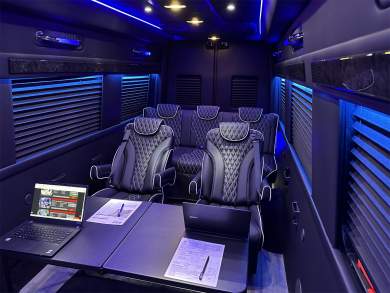 2024 Auto Elite Transformer 9-11 Passengers Luxury Mercedes-Benz Sprinter