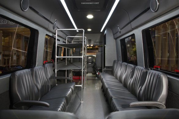 2017 Mercedes-Benz Sprinter Hotel Shuttle Shuttle Bus for Sale in Haverhill, MA - Main Photo