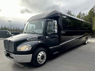 •PRISTINE: 2014 Grech Freightliner M2 35-Passenger Executive Shuttle