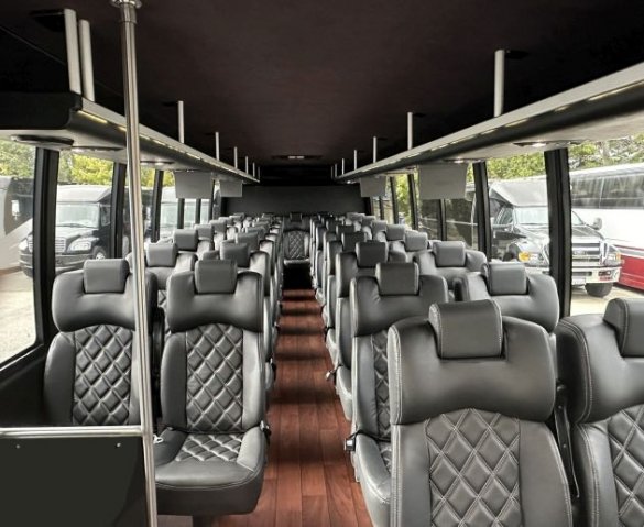 •PRISTINE: 2014 Grech Freightliner M2 35-Passenger Executive Shuttle