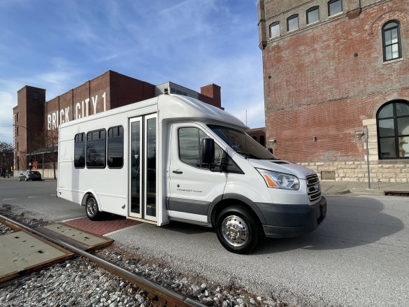 2017 Ford Starlite Elite Transit Shuttle Bus for Sale in Springfield, MO - Main Photo