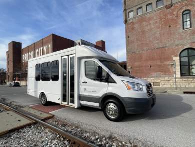 2017 Ford Starlite Elite Transit Shuttle Bus for Sale in Springfield, MO - Main Photo