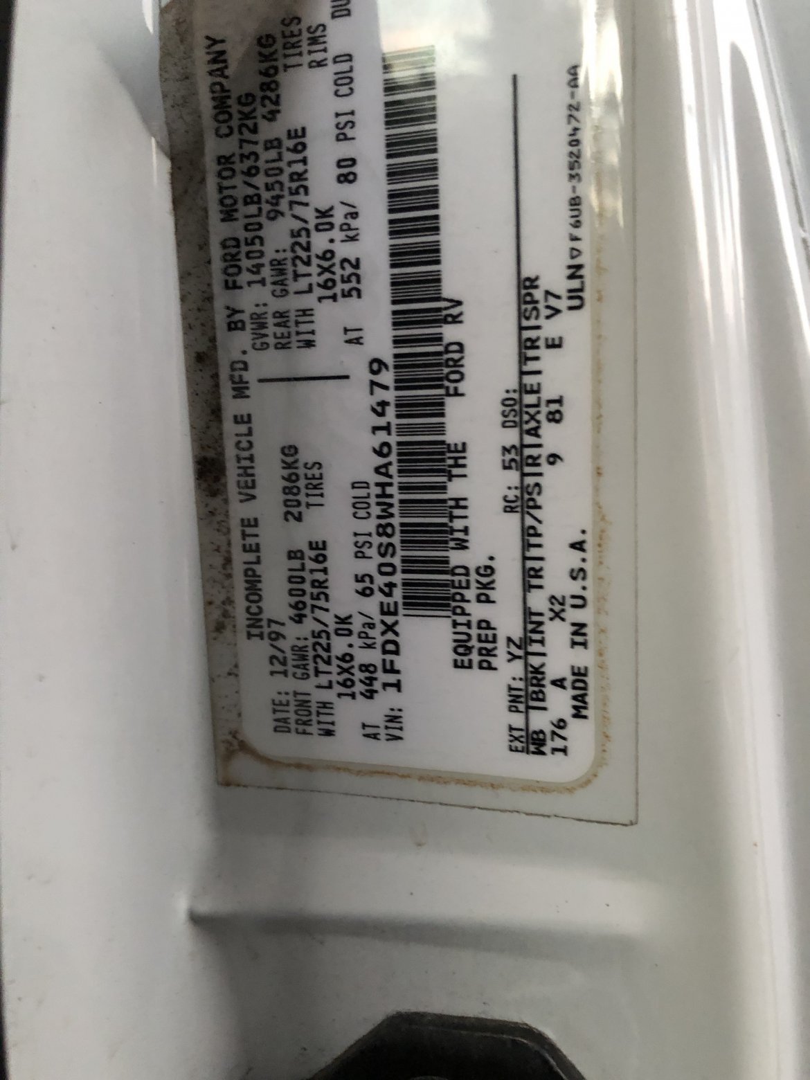 Photo of Limo Bus for sale: 1998 Ford E-450 by Federal