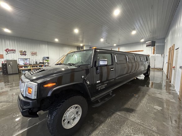 2007 Hummer H2 Stretch 180”  14 passenger SUV Stretch for Sale in Green Bay, WI - Main Photo