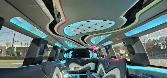 2015 Limos by Moonlight Cadillac Escalade ESV SUV Stretch