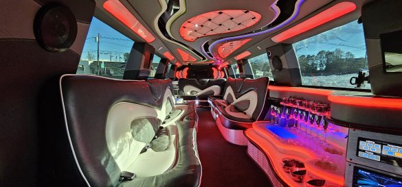 2015 Limos by Moonlight Cadillac Escalade ESV SUV Stretch