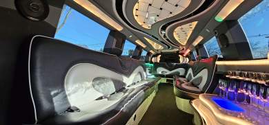 2015 Limos by Moonlight Cadillac Escalade ESV SUV Stretch