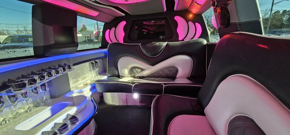 2015 Limos by Moonlight Cadillac Escalade ESV SUV Stretch