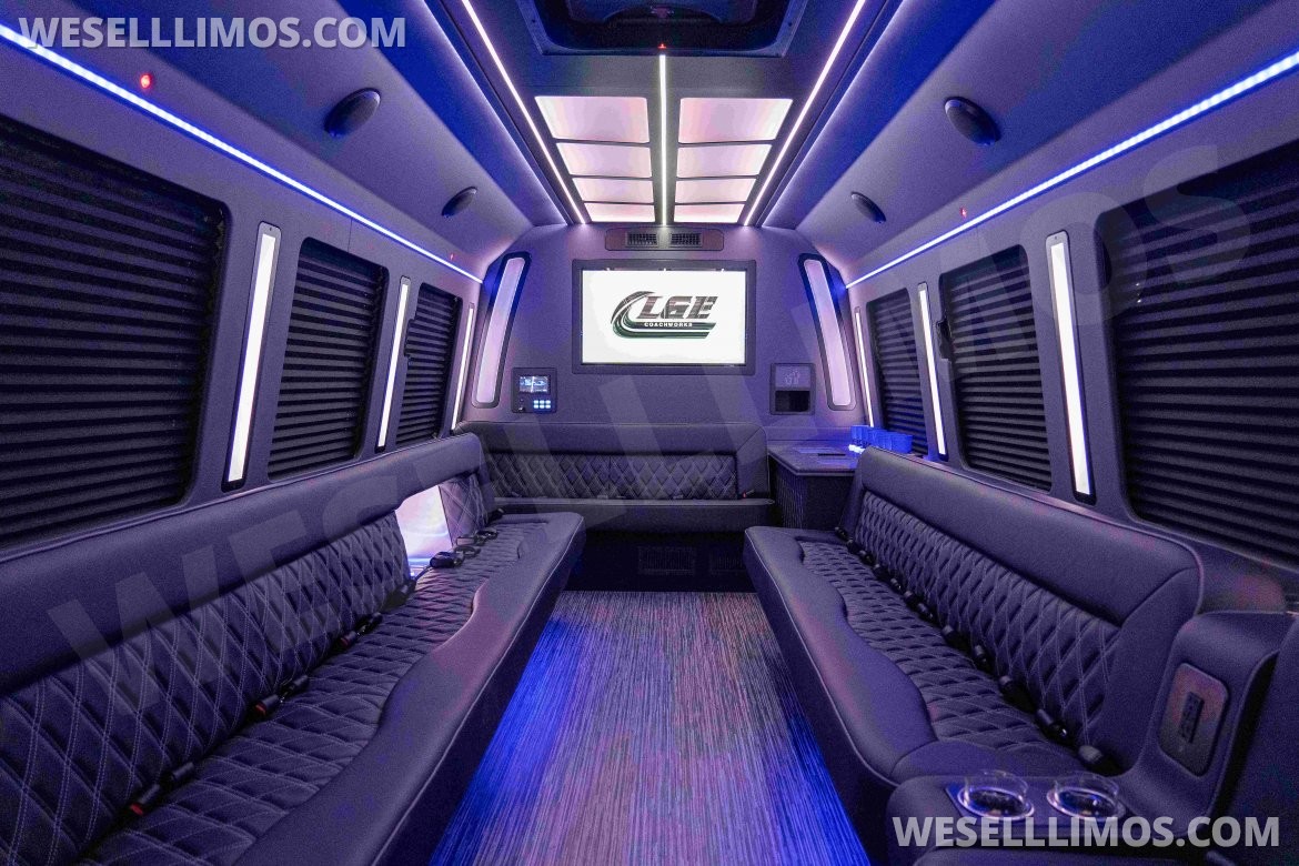 F550 Gas OR Diesel Limo Bus by LGE Coachworks - Photo 3