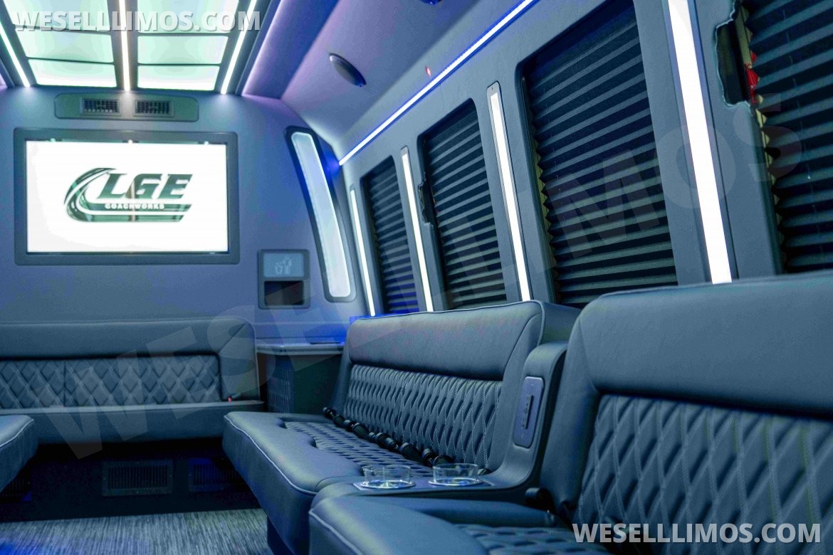Limo Bus for sale: 2024 Ford F-Series 550 by LGE COACHWORKS