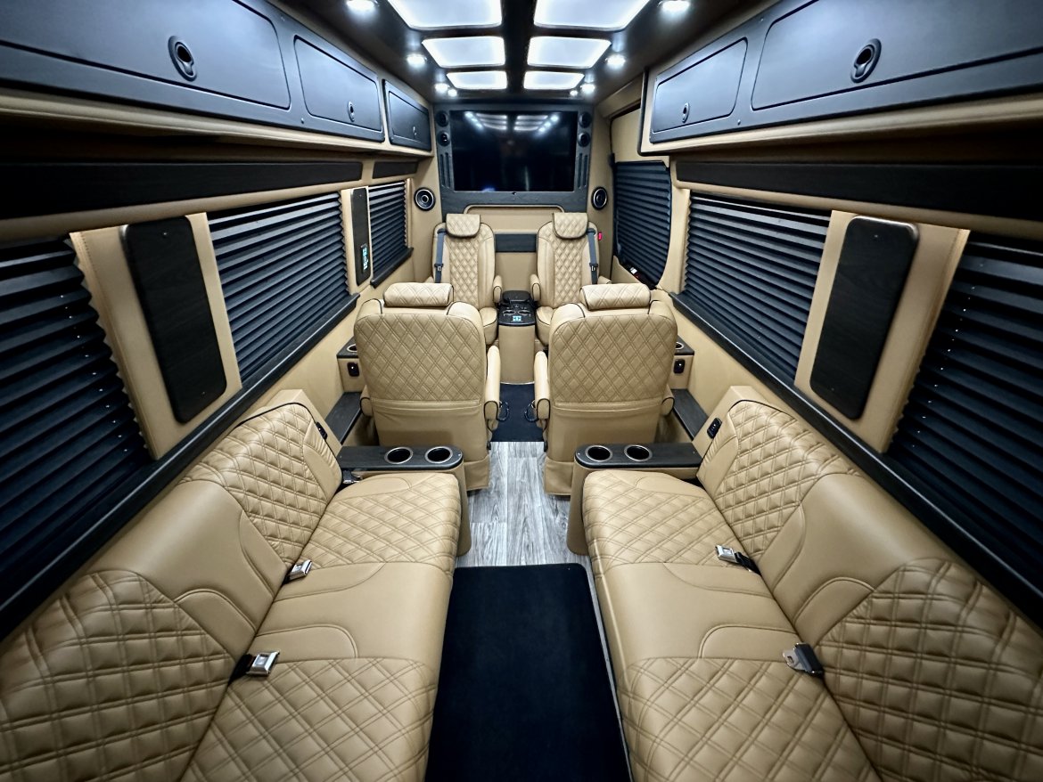 Sprinter for sale: 2024 Mercedes-Benz Luxe Cruiser D6 Full Partition Wall All-Wheel-Drive 170&quot; by Midwest Designs