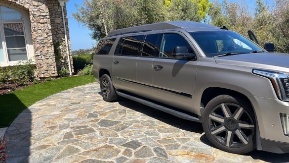 2017  Cadillac Escalade ESV CEO SUV with 24 inch Stretch Mobile Office